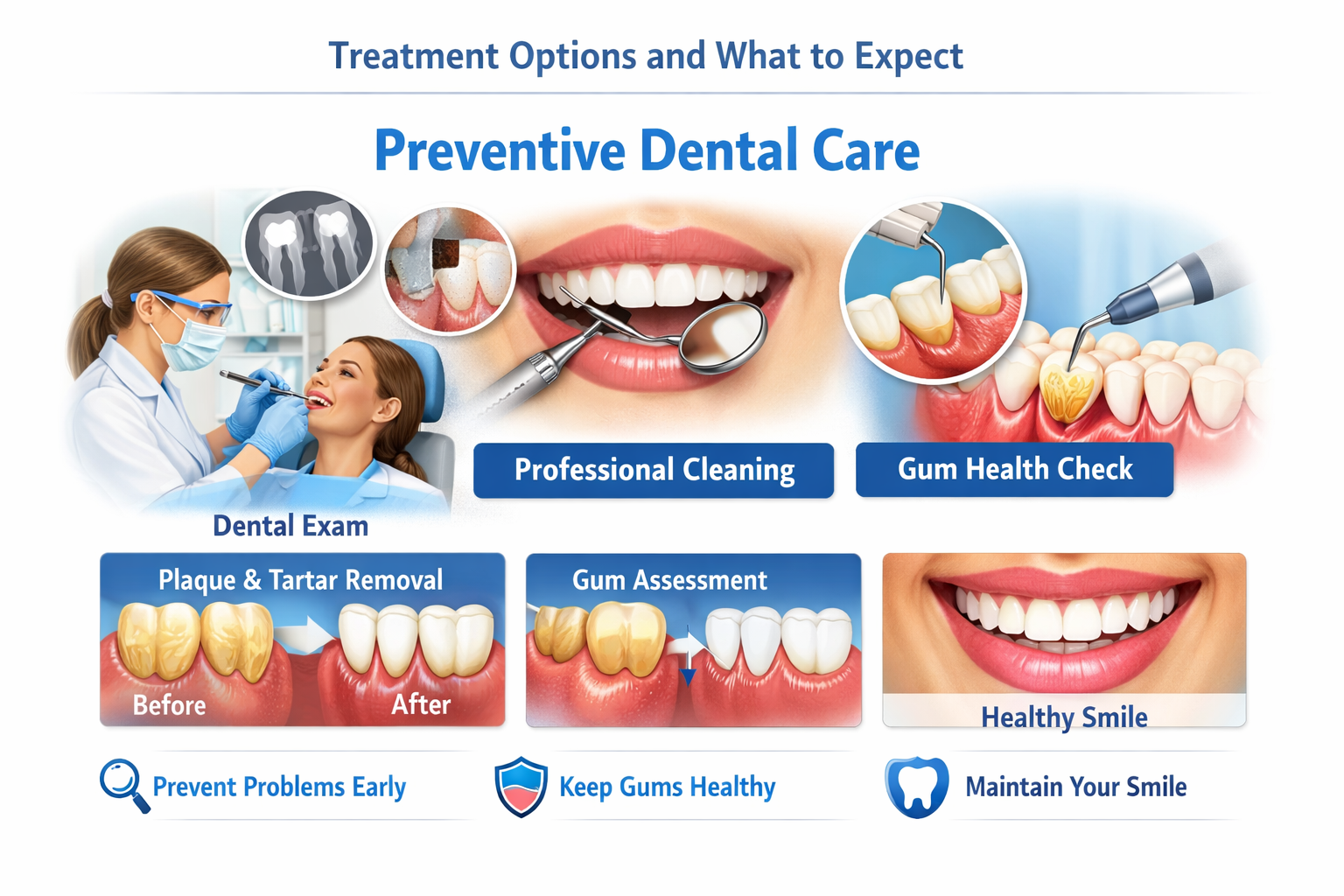 Types of dental conditions